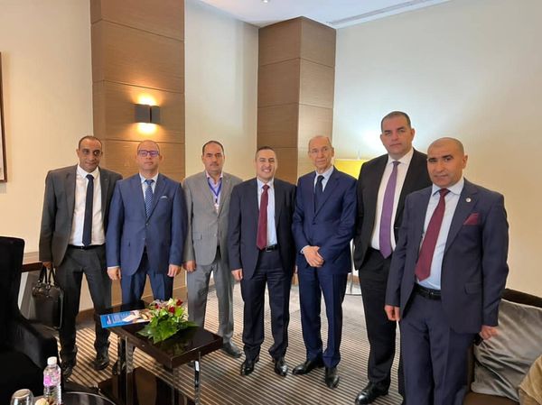 CAPCAlgerie's tweet photo. #coopération/@CAPCAlgerie / #FITA2022  

Le Pdt de la @CAPCAlgerie  prend part à Tunis à une grande rencontre  #FITA2022  qui a réuni les acteurs mondiaux de la finance pour discuter les #solutions et #mécanismes pour #relancer   l’#économie de l'#Afrique https://t.co/ZeSN6QWKdH