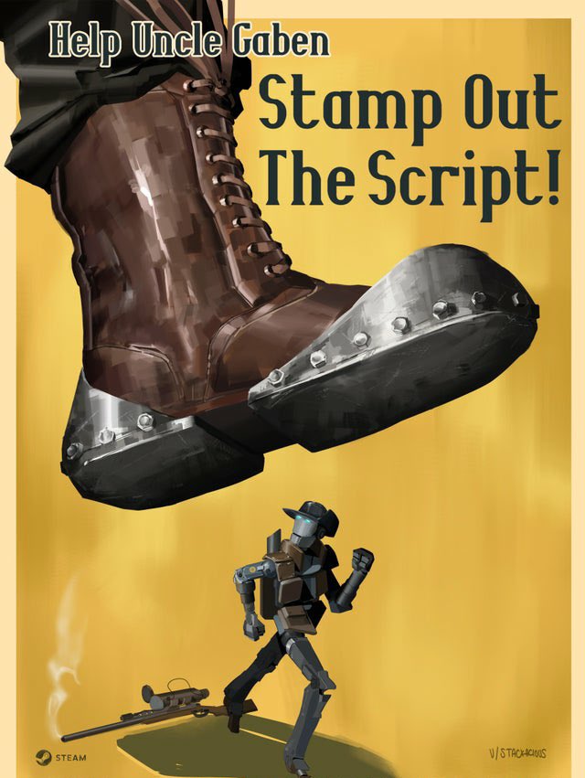 I’ll say it again. I’ve been playing this game for nearly half my life, poured countless nights into it. Still to this day I regularly que up in casual. I love TF2 #savetf2