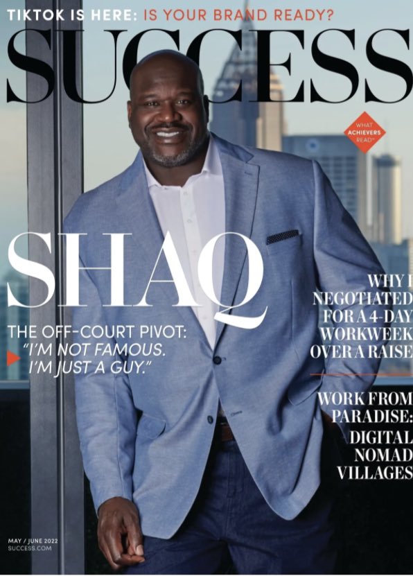 daviddeshong's tweet photo. So proud of my wifey @prjenpolito for the latest coverage in @successmagazine! It’s even cooler she worked with @shaq when she was at Caesars entertainment in Las Vegas. 
#prlife #powerwoman #bossbabe https://t.co/QC5pBEyGdz