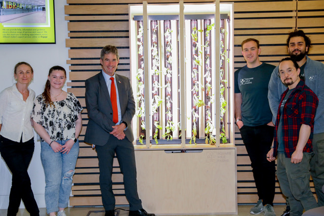 The Westminster Hydro Green Wall Installed in Marylebone Campus ift.tt/9zZU43X <a href="/UOWarchitecture/">UoW School of Architecture and Cities</a> <a href="/enviromentalsoc/">Environmental Society</a> @Change4GoodUoW <a href="/UniWestminster/">University of Westminster</a> @peter_bonfield <a href="/SM_Farms/">Square Mile Farms</a> @ar_ccat