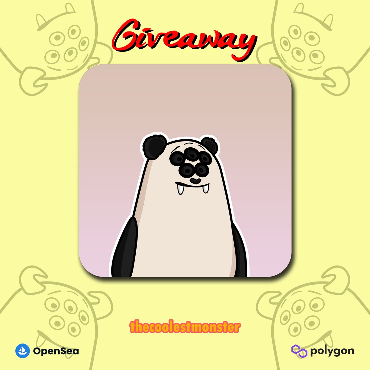 coolestmonseth's tweet photo. 🎁GIVEAWAY TIME🎁
SPECIAL 10 ITEM SOLD🎉
PHASE 2

🚨RULES :
1. Follow twitter @coolestmonseth
2. RT &amp; Like @coolestmonseth's tweet
3. Tag 3 your friends in @coolestmonseth's tweet

🕰48HOURS

#NFTGiveaway #NFTIndonesia #NFTCollector #NFT #NFTCommunity https://t.co/wo37G7pjou