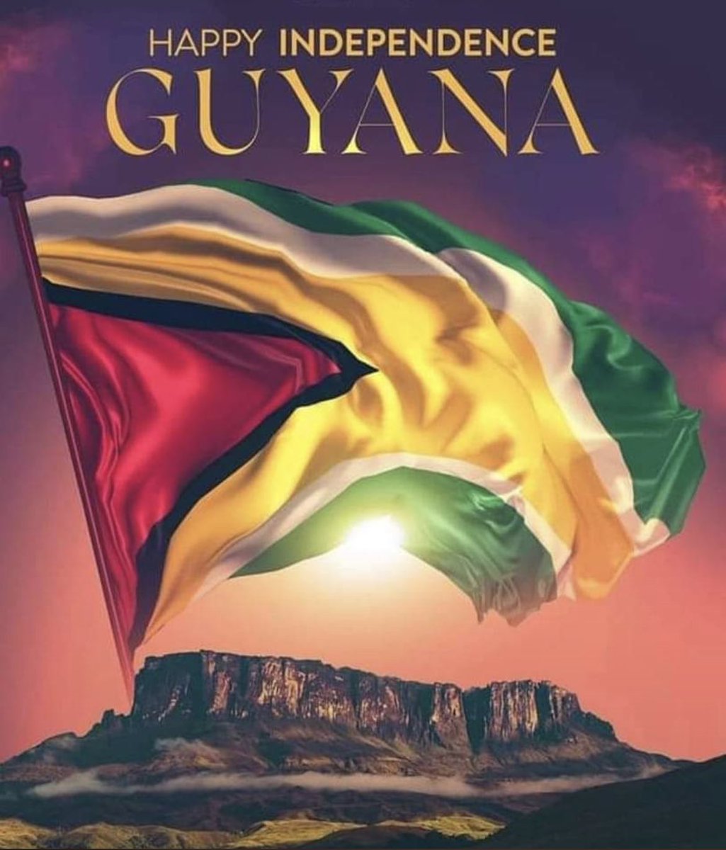 PinkLipsPoppn's tweet photo. Happy independence day to my beautiful country🇬🇾🇬🇾🇬🇾🇬🇾 https://t.co/H5Cc0ESXRV
