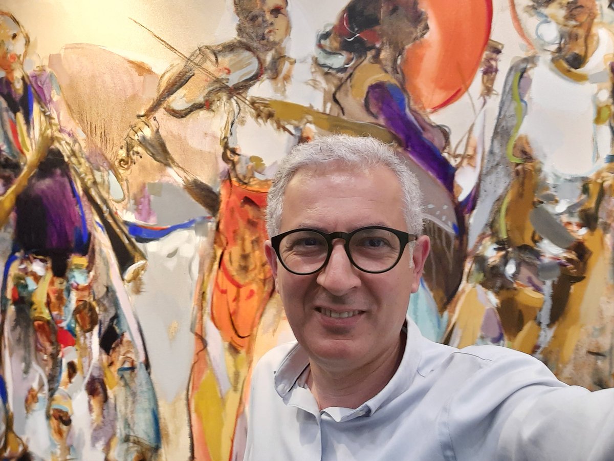 muzikbilimci's tweet photo. #vuralyıldırım #art #sanat #fuar #exhibition
#resim #heykel #müzik
#tuval #comtomporyart
#internationalart
@Artcontactist https://t.co/IYZvPsGNL0