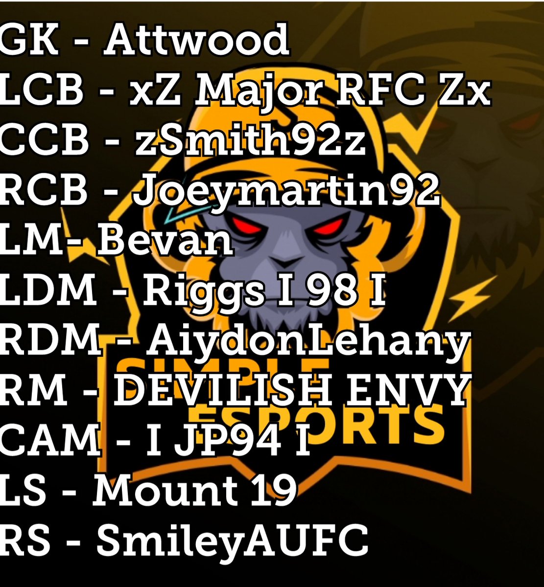 Simple eSports tweet media