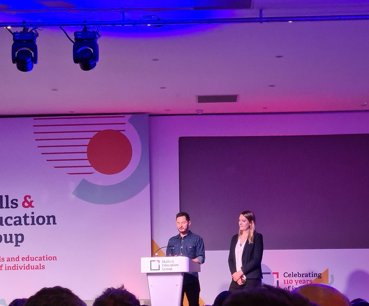 benpilmer's tweet photo. Powerful talk by @JakeGraf1 and @hannahw253 A privilege to hear their story. #SEGConf22 https://t.co/pAxO4nJjvQ