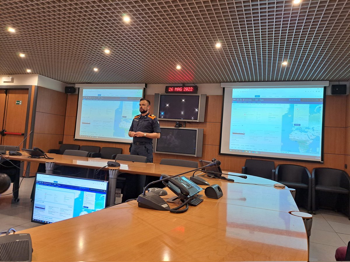 Port Security and Safety of Navigation in ESA-IO (@portsec_esaio) on Twitter photo Visit to the Italian Coast Guard Operations Room as part of the training, Mastering Maritime and Port Security.: Promoting Best Practice in Guardianship of the Sea <a href="/commission_coi/">Commission de l’océan Indien COI_IOC</a> <a href="/UNODC_MCP/">UNODC Global Maritime Crime Programme</a> <a href="/IMOHQ/">International Maritime Organization</a> <a href="/INTERPOL_HQ/">INTERPOL</a> <a href="/EUAmbMauritius/">Oskar Benedikt</a> Visit to the Italian Coast Guard Operations Room as part of the training, Mastering Maritime and Port Security.: Promoting Best Practice in Guardianship of the Sea <a href="/commission_coi/">Commission de l’océan Indien COI_IOC</a> <a href="/UNODC_MCP/">UNODC Global Maritime Crime Programme</a> <a href="/IMOHQ/">International Maritime Organization</a> <a href="/INTERPOL_HQ/">INTERPOL</a> <a href="/EUAmbMauritius/">Oskar Benedikt</a>