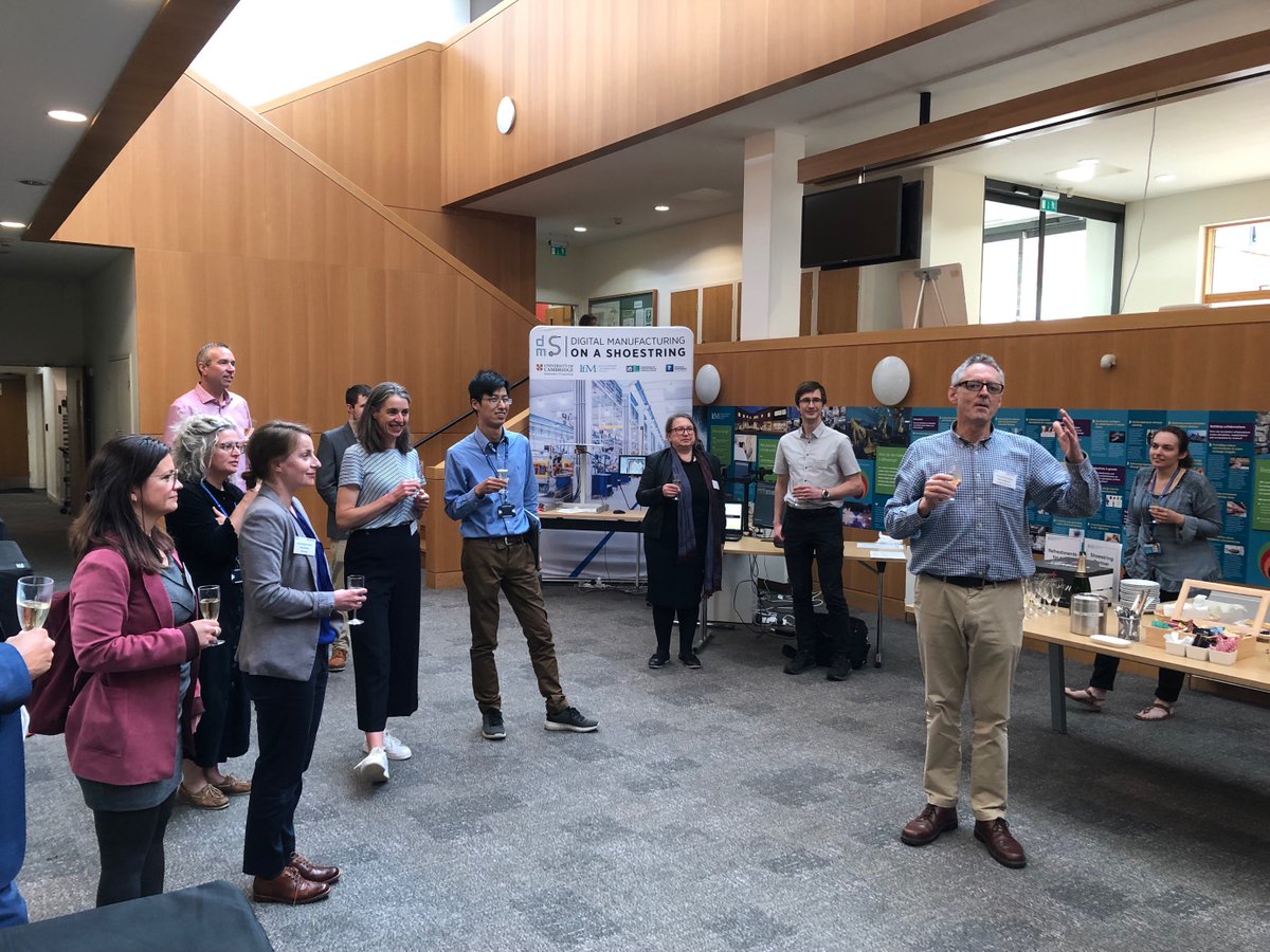 As <a href="/EPSRC/">Engineering and Physical Sciences Research Council</a> funding concludes, <a href="/dmshoestring/">Shoestring | Digital Manufacturing</a> enters the next stage!
This week we celebrate the project's many achievements, made possible by hugely supportive partners -thank you for your continued support!

👉bit.ly/3wOps2d

<a href="/IfMCambridge/">Institute for Manufacturing (IfM)</a> <a href="/UoNIfAM/">UoN IfAM</a> <a href="/Cambridge_Eng/">Engineering Dept</a>