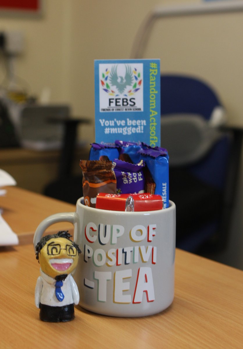 ErnestBevinAcad's tweet photo. Congratulations to Mr Chung for winning the 'Cup of Positivi-tea' this week. This is part of our 'Giving Thanks' initiative to acknowledge the hard work of our staff. Thank you @FEBSSW17 for the donation! https://t.co/PnBoaDDwoK