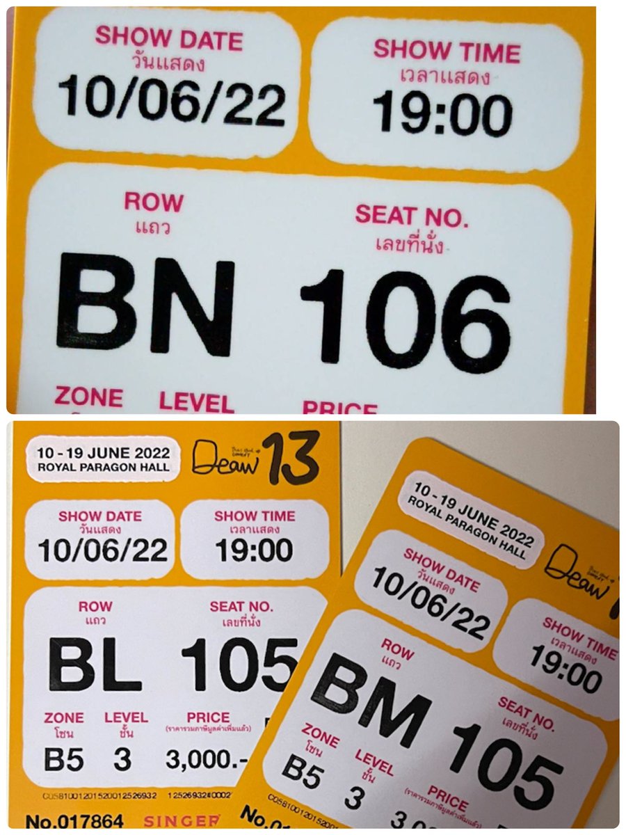 joomsivy's tweet photo. ปล่อยบัตรรอบแรก ราคา 3,000 บาท แยกขายได้ค่ะ #เดี่ยว13 https://t.co/eTtyt1mU7C