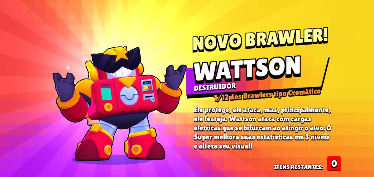 ACABEI DE GANHAR ESSES DOIS BRAWLERS NAS CAIXA....MANO EU TÔ MUITO FELIZ PPRT 🥳🥳🥳#brawlstars