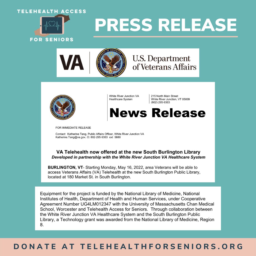 TeleHealth Access for Seniors tweet media