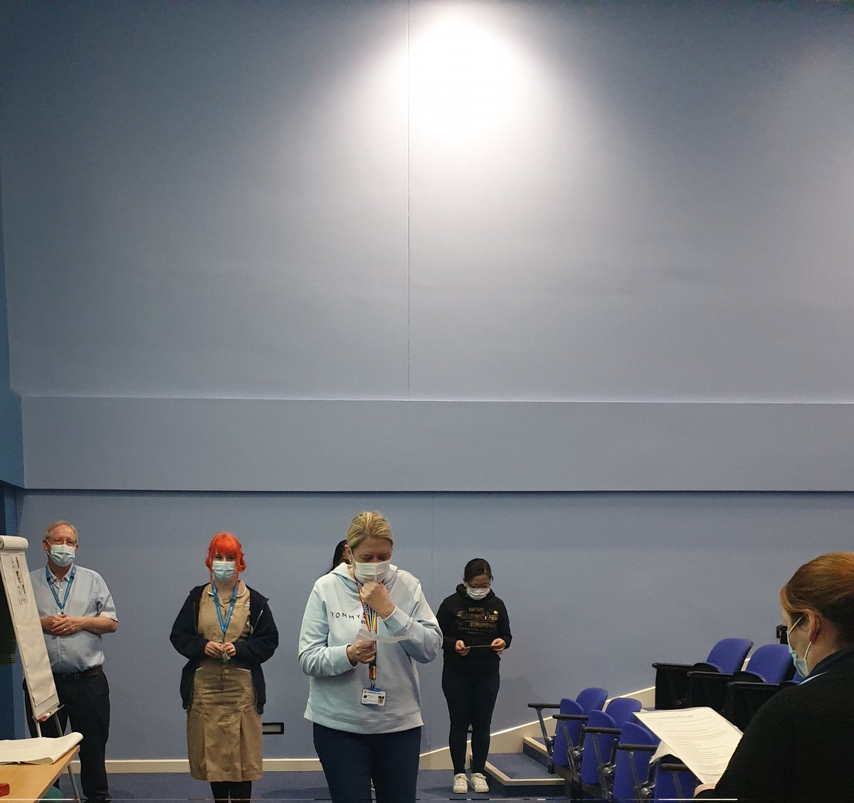 WTWADementia's tweet photo. Amazing Dementia Care Study Day @WythenshaweHosp staff enjoyed the interaction and videos. More sessions available via the learning hub and claim your 4 CPD points https://t.co/MrYxvOrrvr