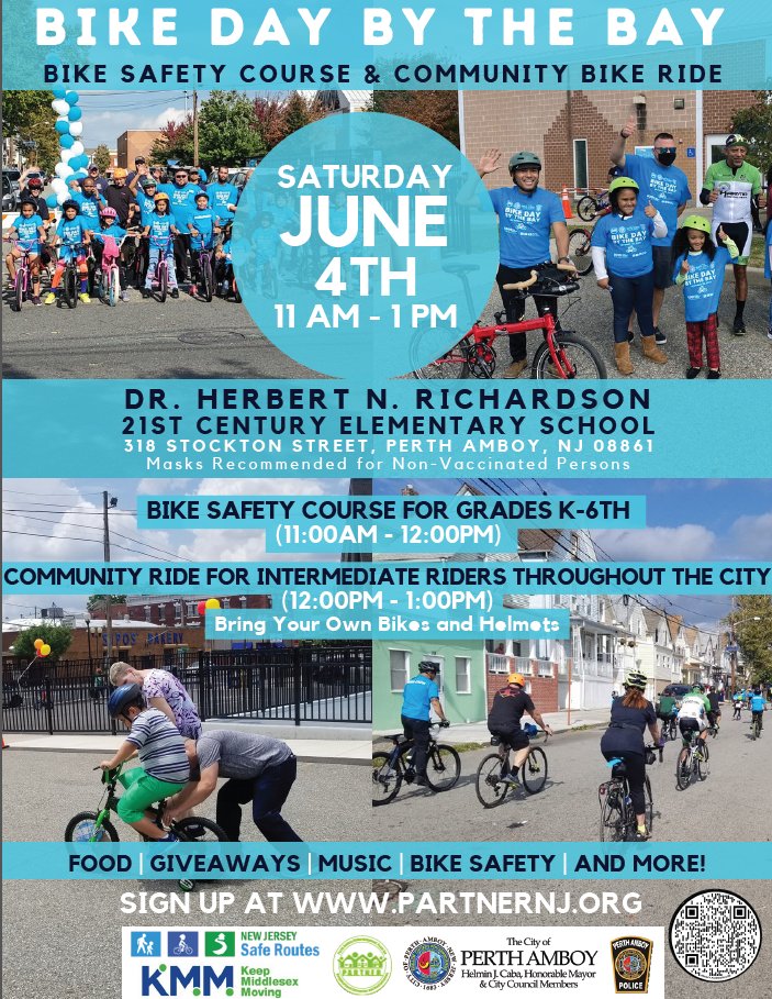 livesimplyhere's tweet photo. New Date: 9 DAYS AWAY! Bike Day by the Bay! Pre-Register today at: https://t.co/1kMzq4Ariq
#perthamboy #gatewayofperthamboy #bikes https://t.co/z73UUPJrIY