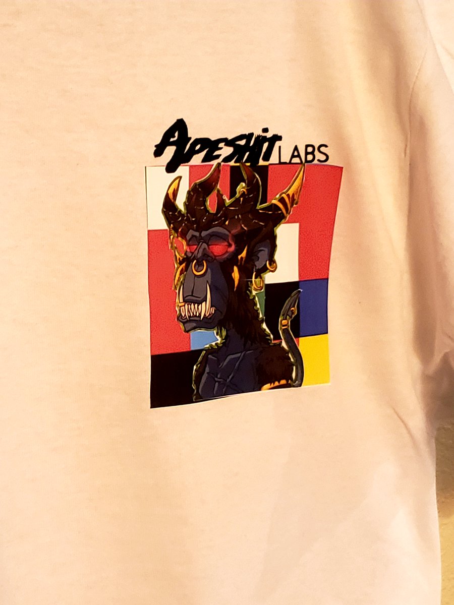 ApeshitLabs's tweet photo. They asked Wen Merch? We answered....Now! This and more in our ApeShit Marketplace. Go to our Discord for details.
https://t.co/mKy4QSpjk1
#WeAreApeshit #FaceLeft #ApeMerch #Merch #Apeshitlabs https://t.co/IZeDxhOJ1d
