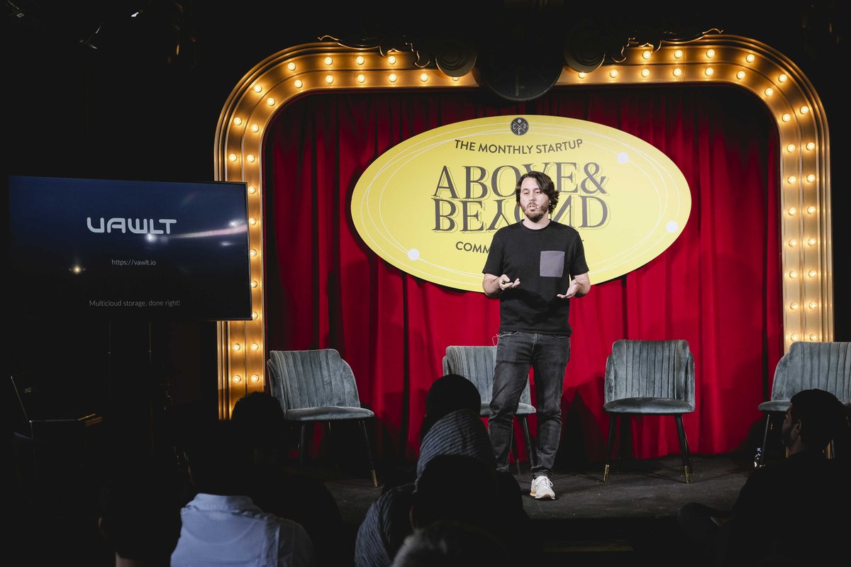 Yesterday, we were at <a href="/StartupPortugal/">Startup Portugal</a>'s Above &amp; Beyond Hangout, presenting #Vawlt to the audience. It was a pleasure to interact with <a href="/paddycosgrave/">Paddy Cosgrave</a> and 
<a href="/Moedas/">Carlos Moedas</a> and hear relevant insights about the #startups' ecosystem. 

Thank you all for having us!