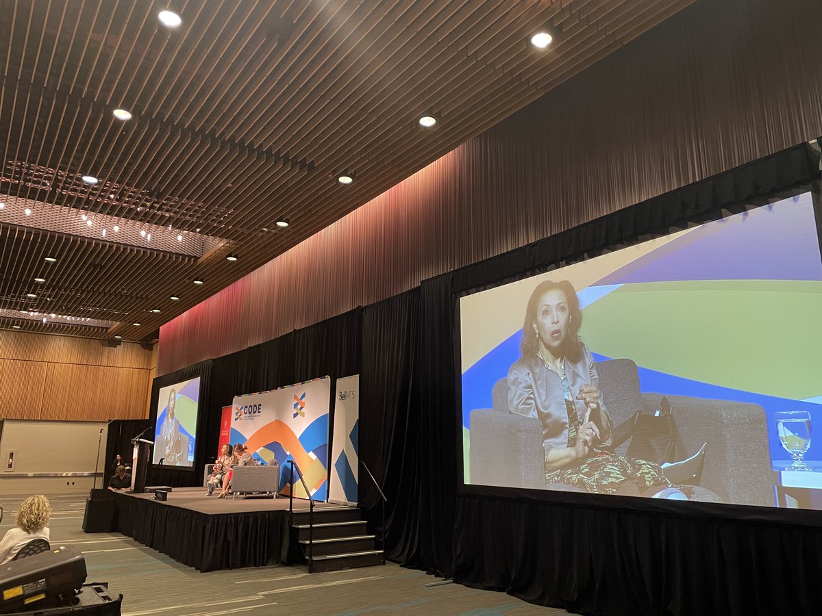 "The pandemic gave us the time to consider of impacts of the racial pandemic"- <a href="/RosemarySadlier/">Rosemary Sadlier OOnt</a> 

#CODEConference