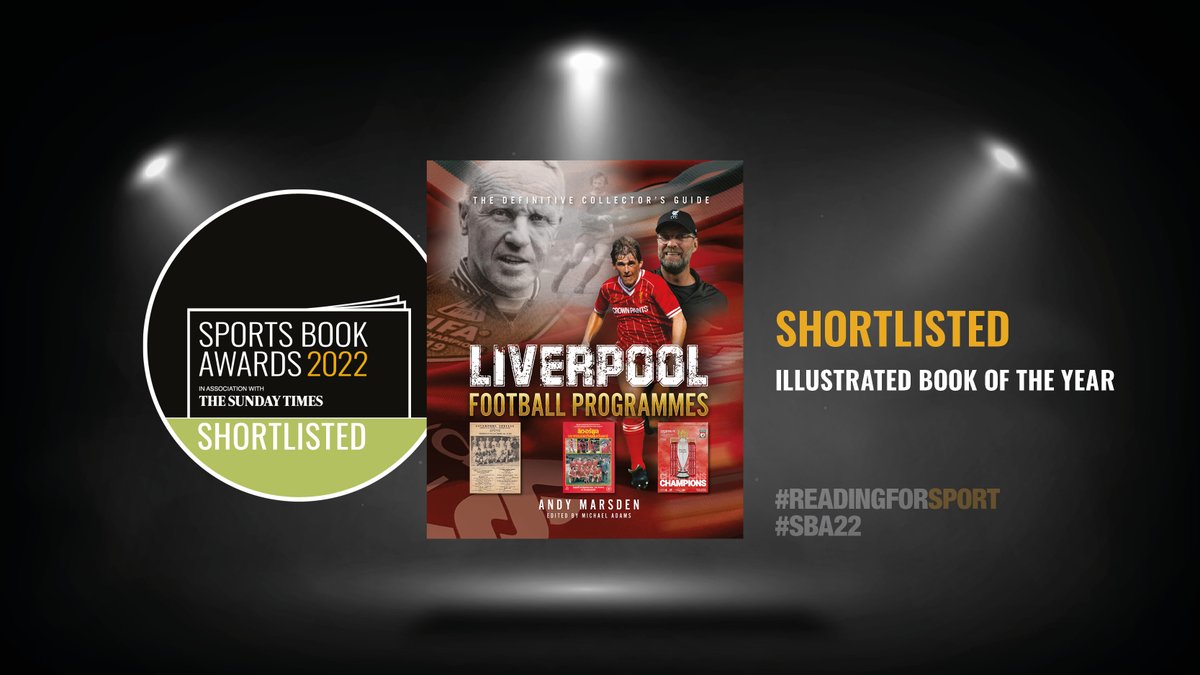 Making a little detour tonight 😃 before driving down to Paris in the morning #UCLfinal #LFC

Off to the Sports Book Awards 2022 at the Kia Oval 😉

Good luck to those shortlisted across all the @sportsbookaward categories.

#SBA22 #ReadingForSport