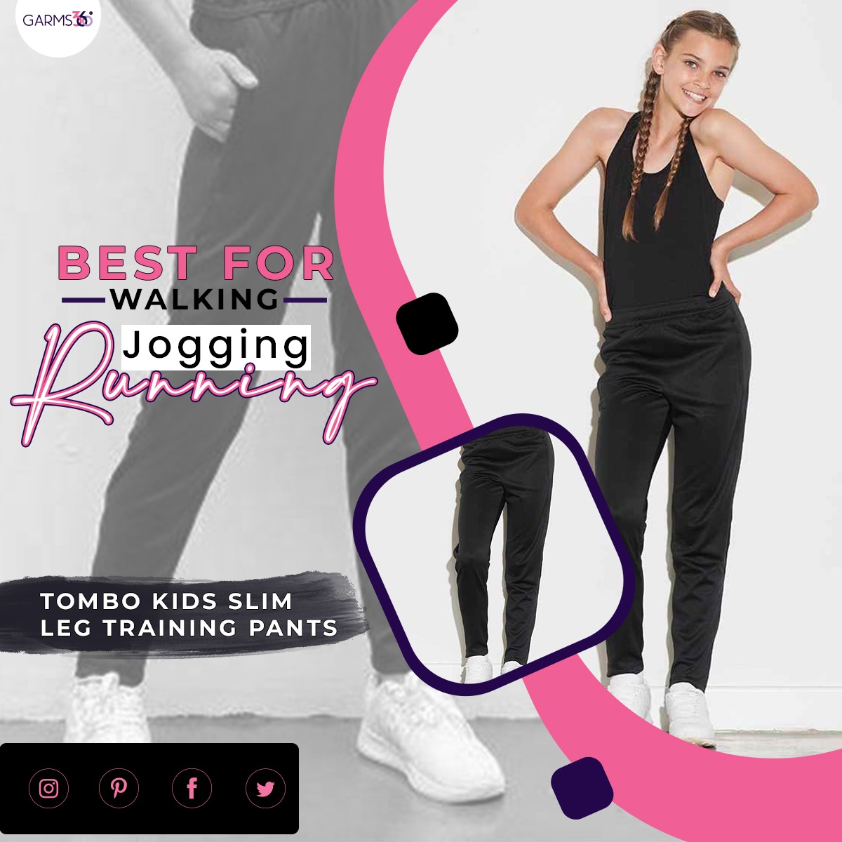😚Tombo Kids Slim Leg Training Pants🤗

👉Slim fit
👉Two side zip pockets
👉Open leg ends with zips
👉Elasticated waistband
.
.
.
#gams360 #pants #pantsmurah #pantsjapan #pantsuit #pantsu #pantsmurahmeriah #pantshijab #pantsph