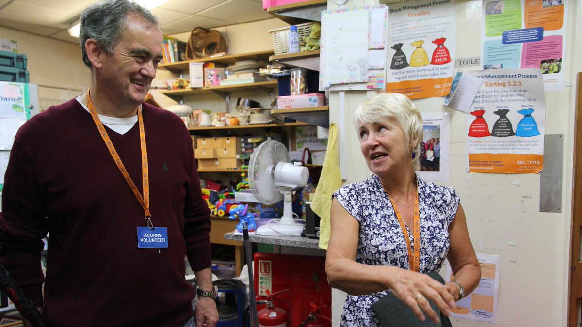 AcornsHospice's tweet photo. After a tough time through the pandemic we have been so thrilled to see the support that our community has given to our Acorns shops.
A huge thank you to all our Retail staff and volunteers as well as our loyal shoppers 🧡
#AcornsThankYouWeek https://t.co/MWz0nNY1xF