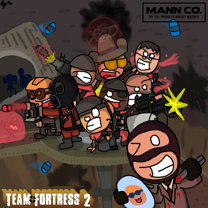 With TF2 being a massive part of my life and the best community I've ever been in, here's my hidden TF2 drawings when I was a baby #savetf2 