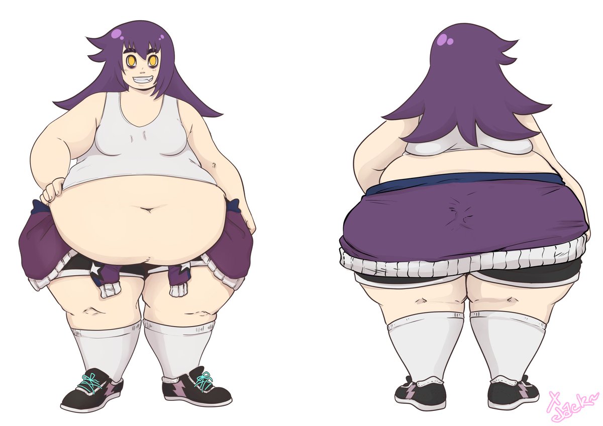 SpoonSnooper's tweet image. SHE. IS. DONE. (again)
(Drawn by @jaw_jackie, comm&apos;d by me!)

Meet Jennete!
She loves soccer, video games, and most importantly, food!

A peppy tomboy with energy to spare, tho a bit gullible at times.
And don&apos;t mention her big butt...

Feel free to ask questions about her! 💜