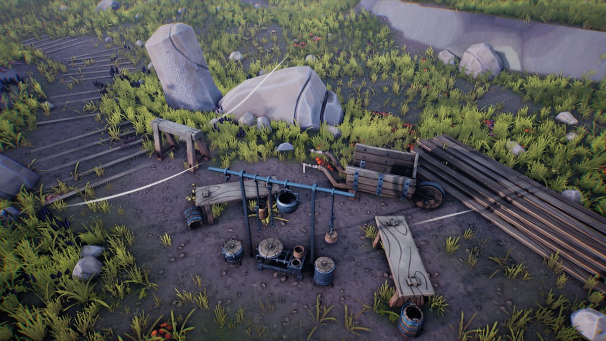 austenseeberg's tweet photo. Made some more progress on my #UE4 scene this week! 
#ScreenShotSaturday #WIP #GameArt #MadeWithUnreal https://t.co/BgLVNLe4pO