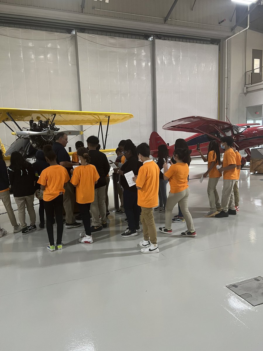 @ReaganK8_HISD @HISD_ProjectEx students would like to thank the Lone Star Flight Museum for having us. Our scholars really enjoyed the experience and we may have a some future pilots on our hands!