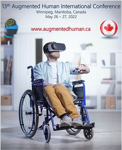 Join us on Zoom for the AH2022 presentations augmentedhuman.ca #augmented #human #augmentation #metaverse #AugmentedReality #rehabilitation #superhuman