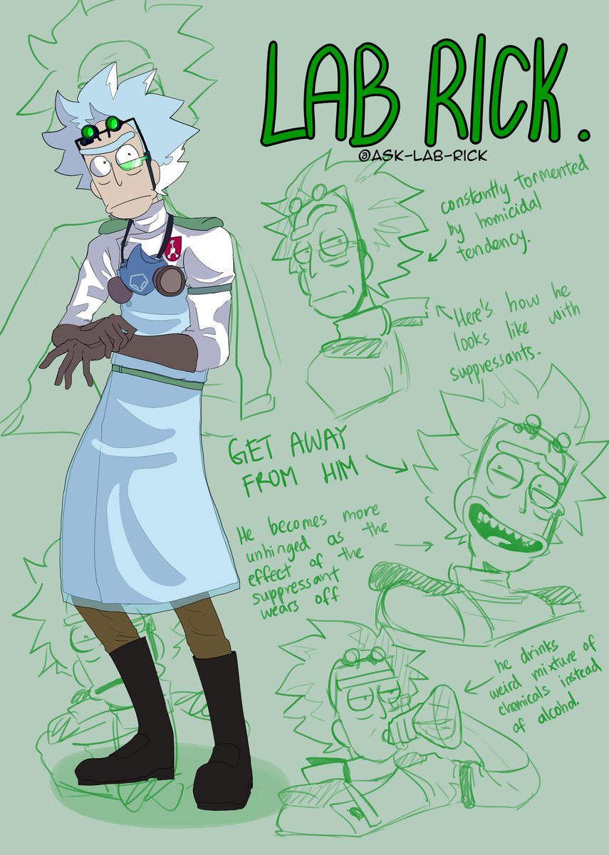 kreidxpriz's tweet image. Ask him. Send an ask. 

ask-lab-rick.tumblr.com/ask 

#labrick #ricksanchez #rnm #ram #rickandmorty