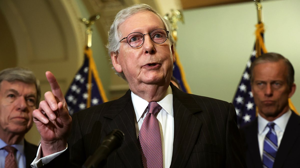 Mitch McConnell: ‘Get Your Crying Done Now Because We’re Not Passing Shit’ bit.ly/3lRHbzf