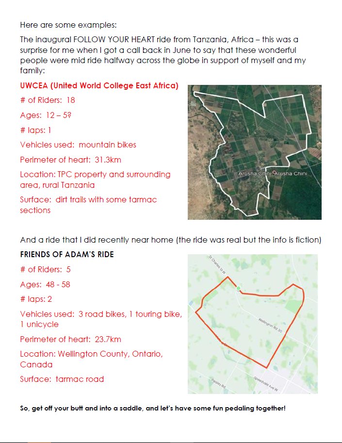 Ride4ARVC's tweet photo. Adam takes off across the country this Sunday 🇨🇦🚴‍♂️ Want to show your support for the #Ride4ARVC? The Follow Your Heart Challenge is completely free way to support Adam, spread the word about #ARVC, and get some exercise. https://t.co/Sejkmz7EJF