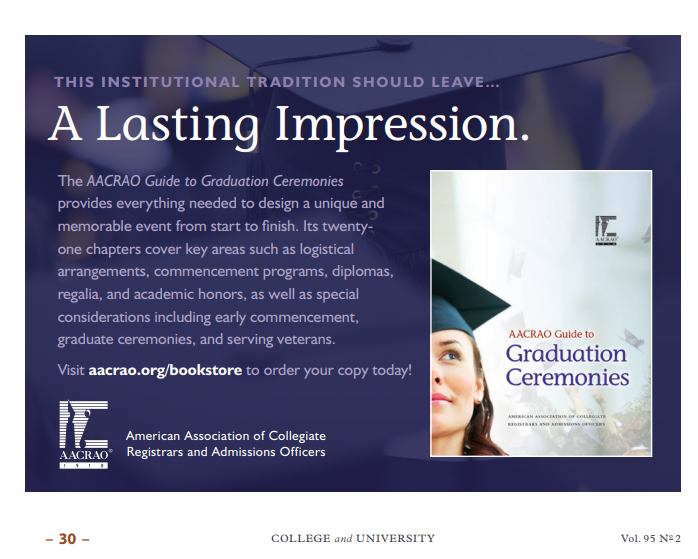 Graduation season is a chaotic time. But it is also a great time to take stock of how to streamline processes. The Guide to Graduation Ceremonies provides practical advice on how to prepare and execute a successful graduation ceremony. 
Learn more: bit.ly/3GpObNl