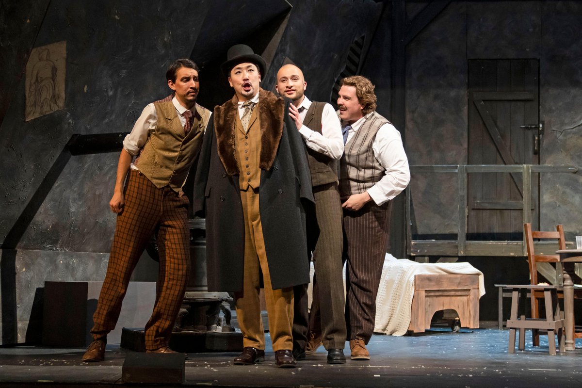 "La bohème" opens tonight! 🇫🇷 Join us May 26-29 in Cahn Auditorium as Northwestern Opera Theatre and <a href="/JoachimDirector/">Joachim Schamberger</a> present Puccini’s timeless opera, celebrating life and love in the face of insurmountable odds. Tickets: spr.ly/6013zRqhV

 📷: <a href="/toddrphoto/">Todd Rosenberg</a>