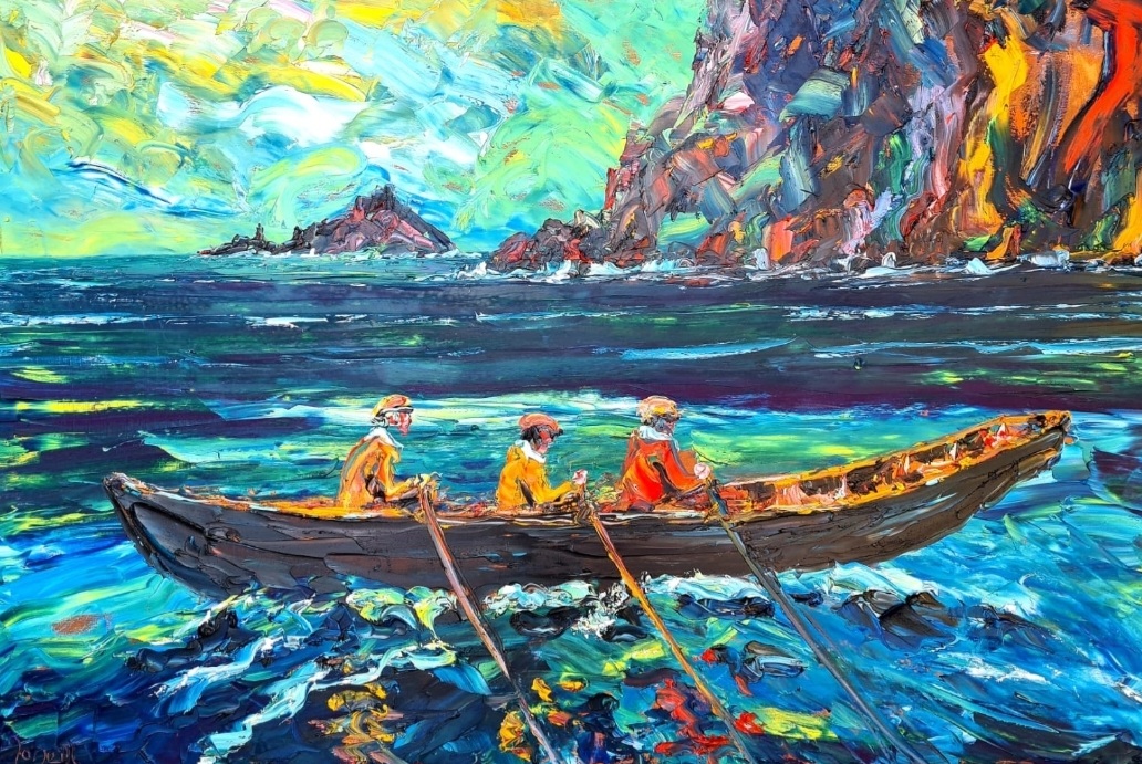 TheOrielGallery's tweet photo. Liam O'Neill - An Naomhóg: Work Horse of the Sea - https://t.co/UxWOajQtxc https://t.co/JccWtIMSlC
