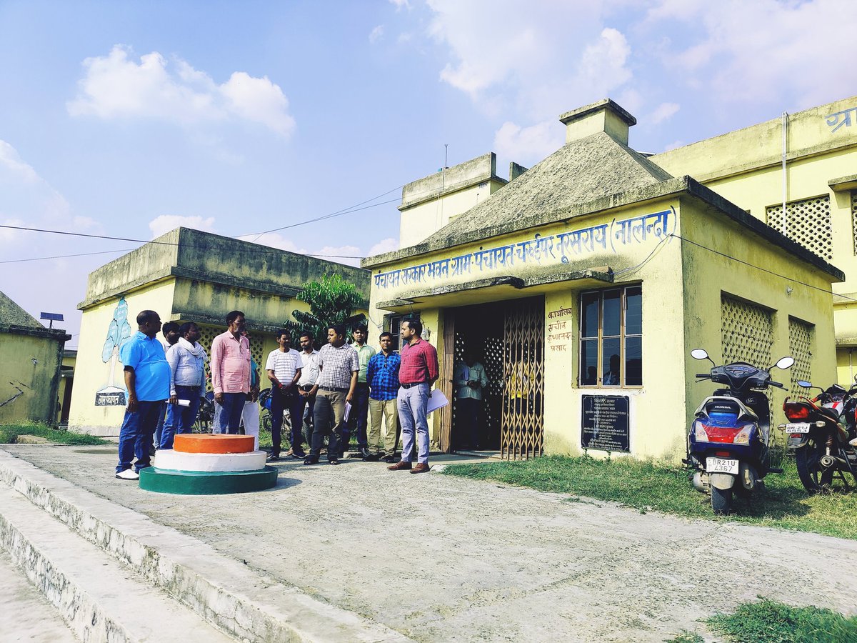 imNavKP's tweet photo. Carried out field inspections in Indaut Panchayat, Hilsa Block and Charuipar Panchayat, Noorsarai Block regarding Nal-Jal and Nali-Gali (Quality &amp; Maintenance), Aanganwadi Centre, Schools, PM Awas Yojana, PDS, MNREGA, Functionality of Panchayat Sarkar Bhawan etc...
@dmnalanda https://t.co/4d9xoLFWES