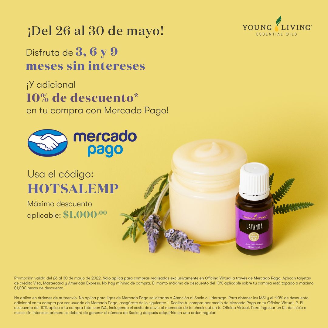 OilycareA's tweet photo. 📢 Pst, pst, ¡hay espectaculares promociones! 🌟

Desde hoy y hasta el 30, ¡10% de descuento + 3, 6 y 9 MSI en compras con Mercado Pago! 🤩��
¿Qué esperas para comenzar tus rutinas de bienestar? 🙏🌿

#oilycarebyara #aceitesesenciales #youngliving #hotsaleyounglivingmx https://t.co/aetASl6mNJ