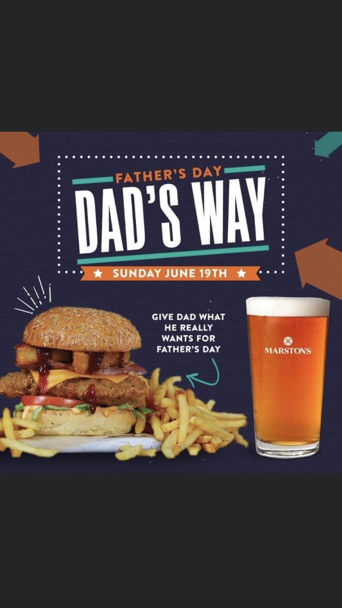 Book now for father’s day!