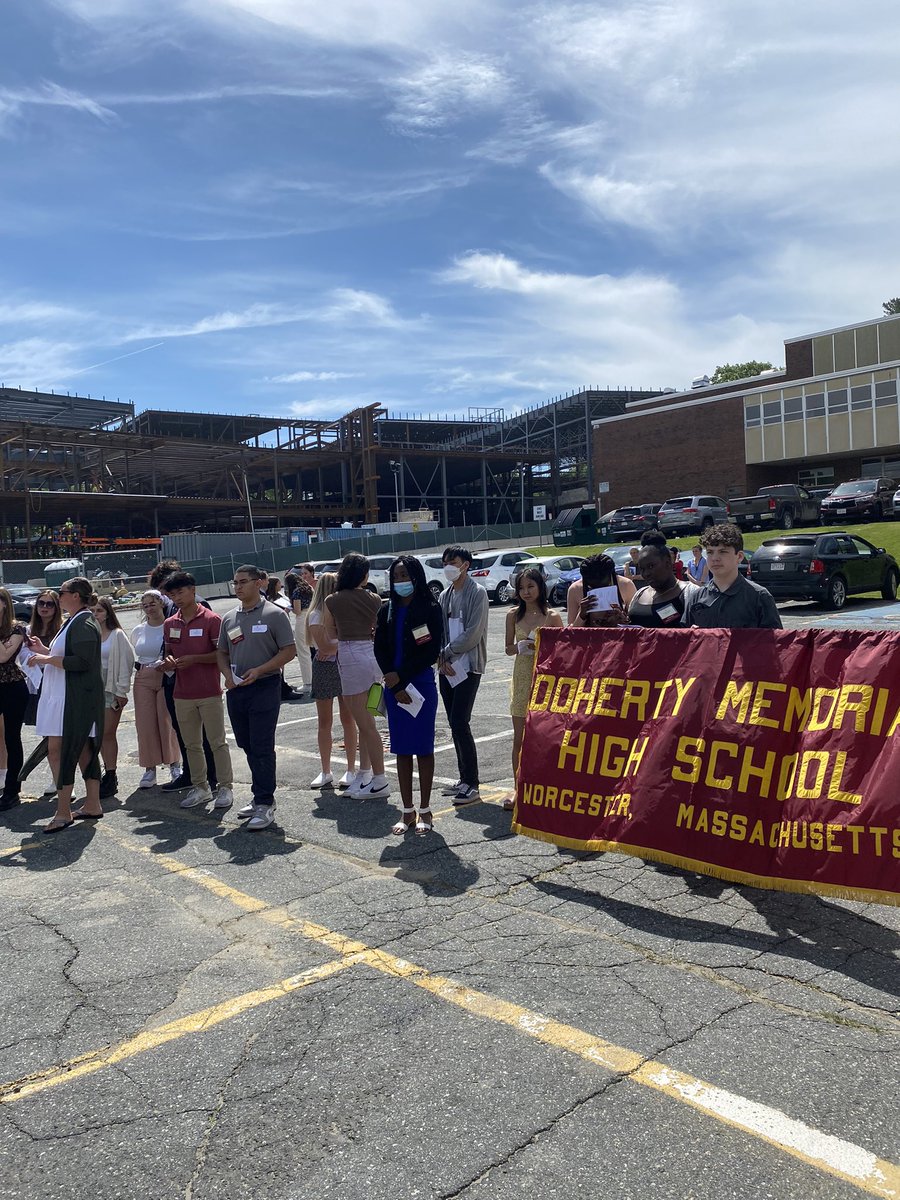 OCSI (@ocsiwps) on Twitter photo One step closer to a new Doherty High School! Beautiful day for a Topping Off <a href="/worcesterpublic/">Worcester Public Schools</a> <a href="/DohertyMemorial/">Doherty High</a> One step closer to a new Doherty High School! Beautiful day for a Topping Off <a href="/worcesterpublic/">Worcester Public Schools</a> <a href="/DohertyMemorial/">Doherty High</a>