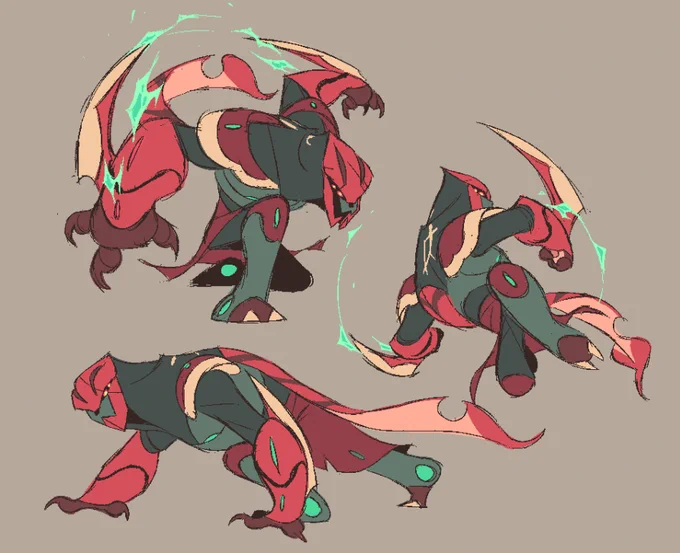 I wanna post stuff about these 2
So this guy is Nyux, the most DANGEROUS and unlucky alien in the galaxy 