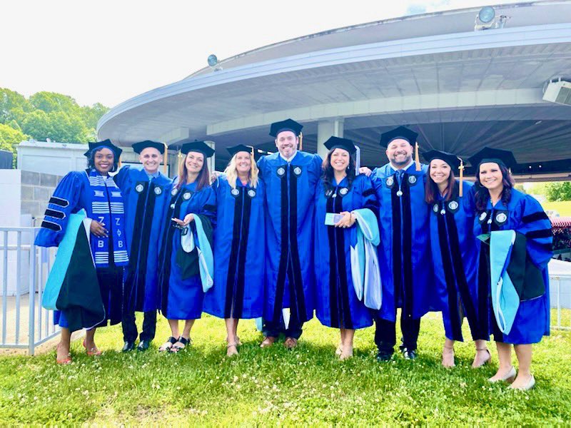 EricaReynolds00's tweet photo. Where it started and how it ended….CONGRATULATIONS DOCTORS!!!!  👩🏻‍🎓🥳🎉 https://t.co/DQHYn1Dn0Y