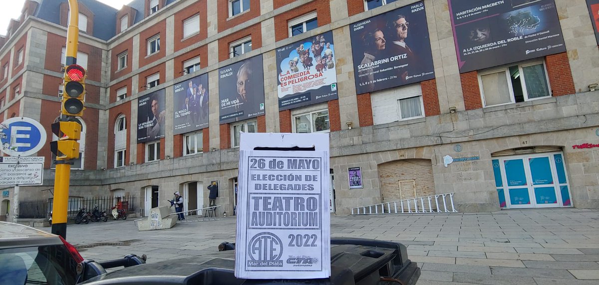 atemdp's tweet photo. #elecciondedelegadxs en el Teatro Auditorium y Payró
Creciendo en organización
Por #masATE
@ezenavarroate @claudirey1 @ATEBuenosAires https://t.co/7vXrKb7ggC
