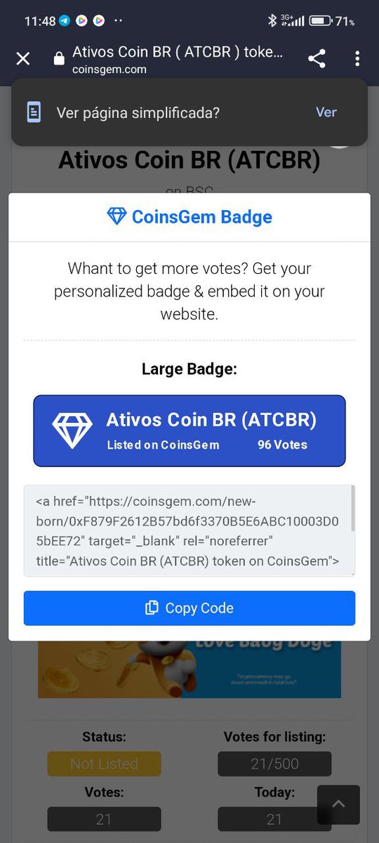ativoscoin's tweet photo. #ativoscoin #Bitcoin #Etherum #Binance #BinanceSmartChain #Trustwallet #criptomoedas #criptoativos #cryptocurrecy #syspaybr #brasilbitcoin #moedasdigitais #ADA #BitcoinCash #Bitcoin2022 #BabyDogeCoin #corretora #NFTCommumity https://t.co/CoJuLyyR5z