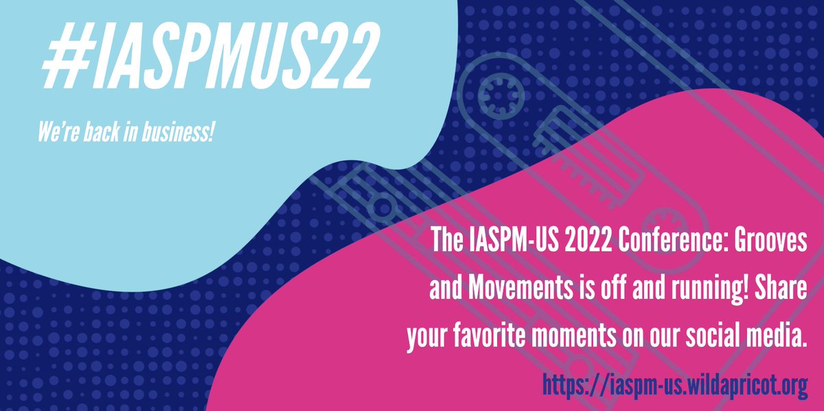 The 2022 conference is off to a great start! Share your favorite moments, photos, and videos on our social media #IASPMUS22.