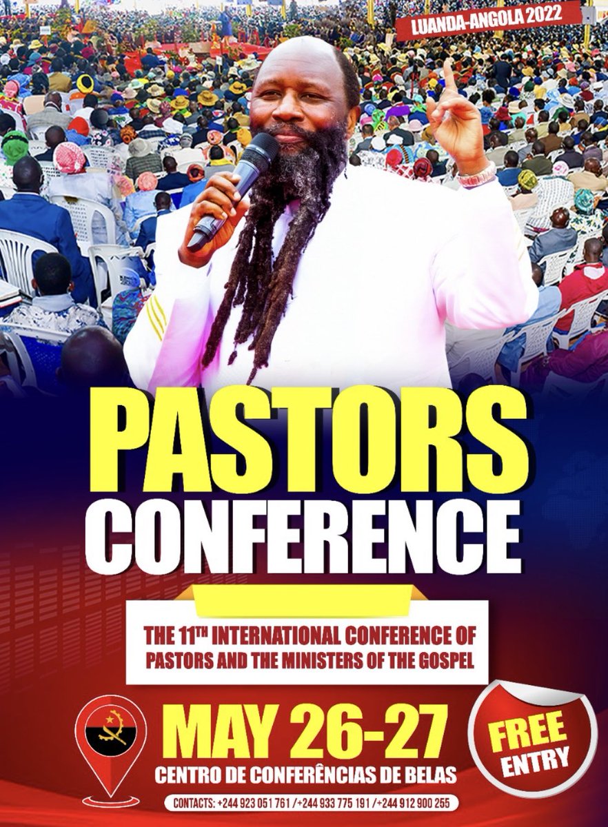 RepentKSMO's tweet photo. And this gospel of the kingdom will be preached in the whole world as a testimony to all nations, and then the end will come.
Matthew 24:14 NIV
#AngolaWordConference

The MESSIAH is coming!
https://t.co/vaWXuOn1MC
https://t.co/yuGYq4TewP https://t.co/qbvvUrq1YM