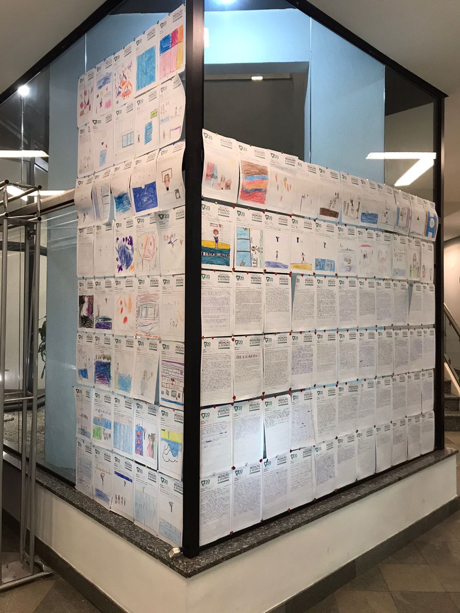 acmsaopaulo's tweet photo. Exposição de desenhos e redações na #ACMSP. Os Acemistas participaram do Concurso 2022, cuja temática foi "ACM 120 anos, eu faço parte!". O resultado pode ser conferido nas 10 unidades esportivas. Prestigie os trabalhos! #OrgulhoAcemista ativado com sucesso. #VemPraACM. https://t.co/F3g0IFtWIa
