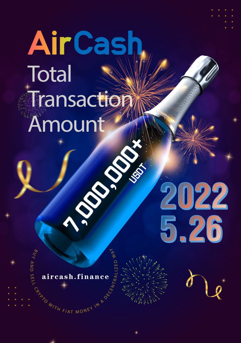 I’m not surprised, anything is possible for AirCash 🎊