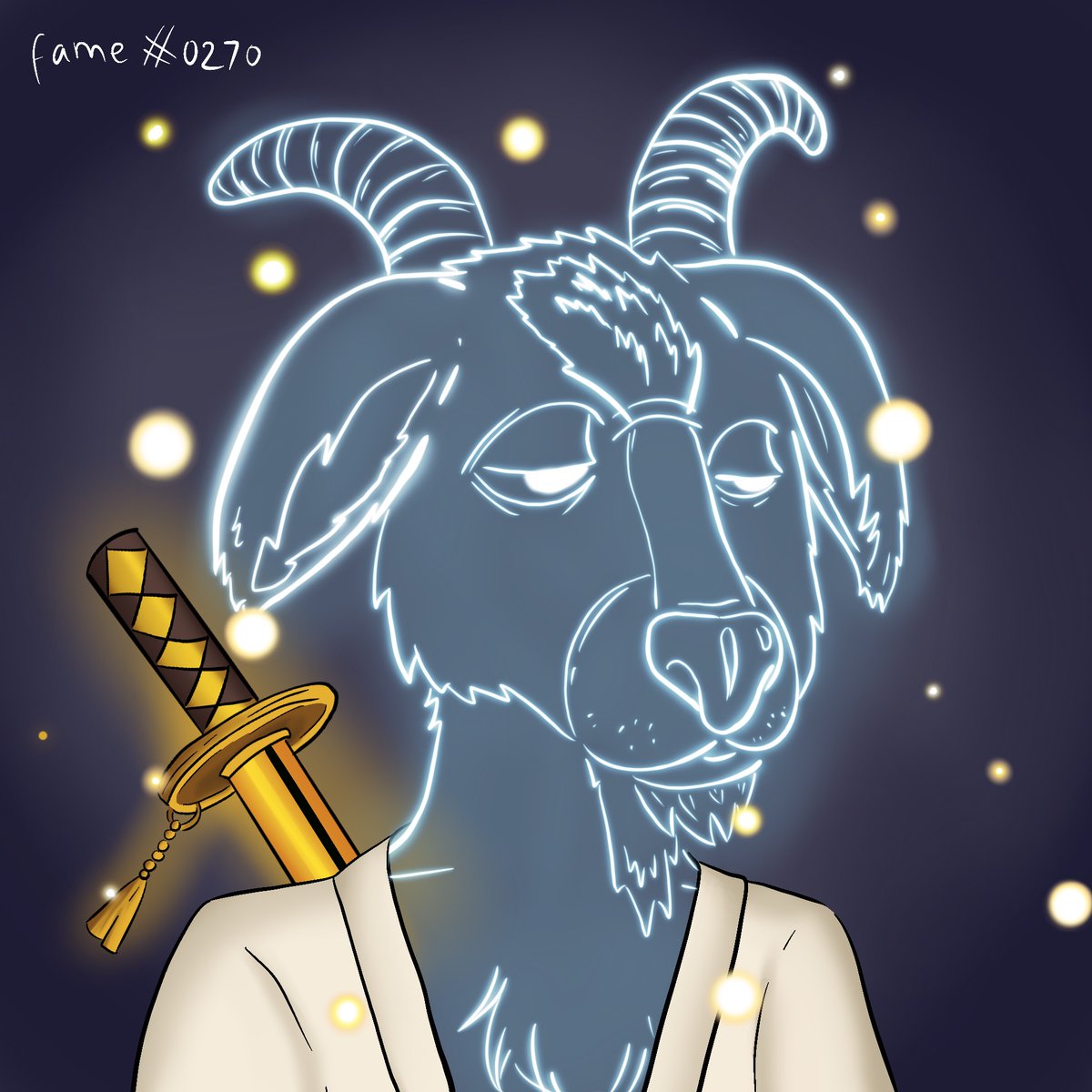 This fan art refers to How great Azuki was and still is and How big is our potential to become
one of them or could be even higher. 1/10
<a href="/GreatGoatsNFT/">Great Goats</a>