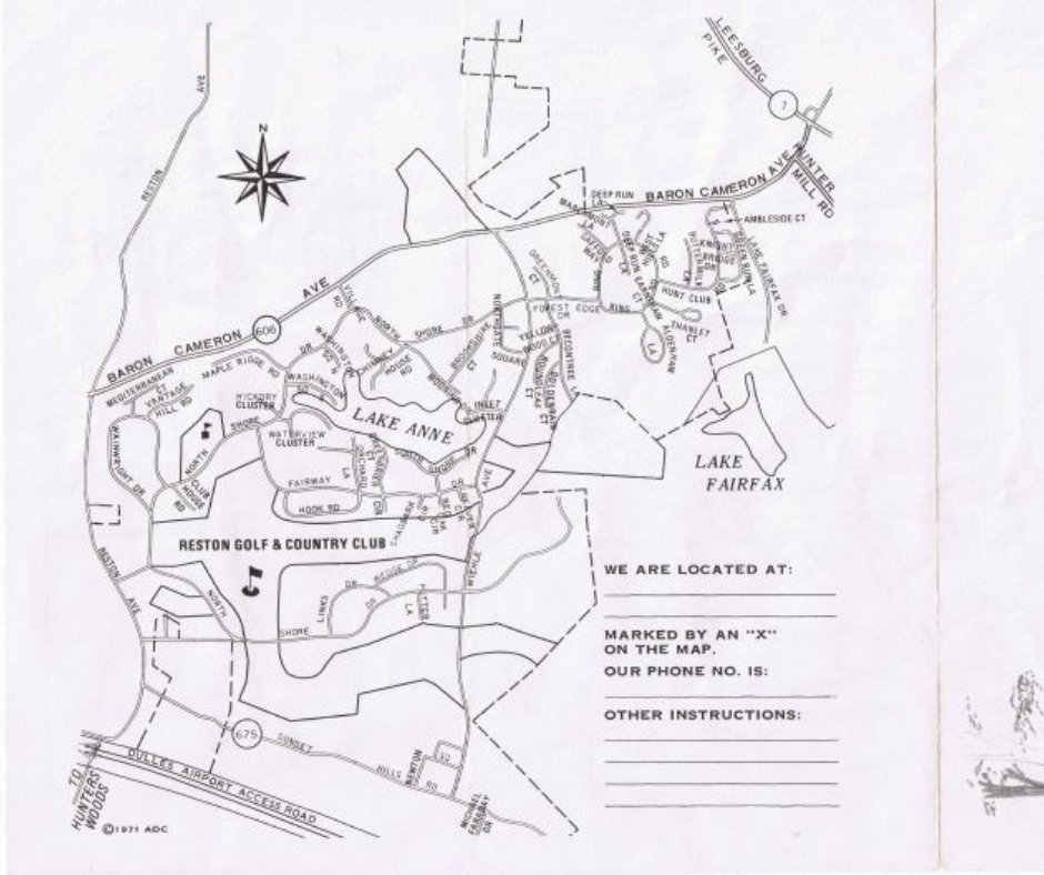 #throwbackthursday #restonmuseum #fromthearchives #TBT #maps