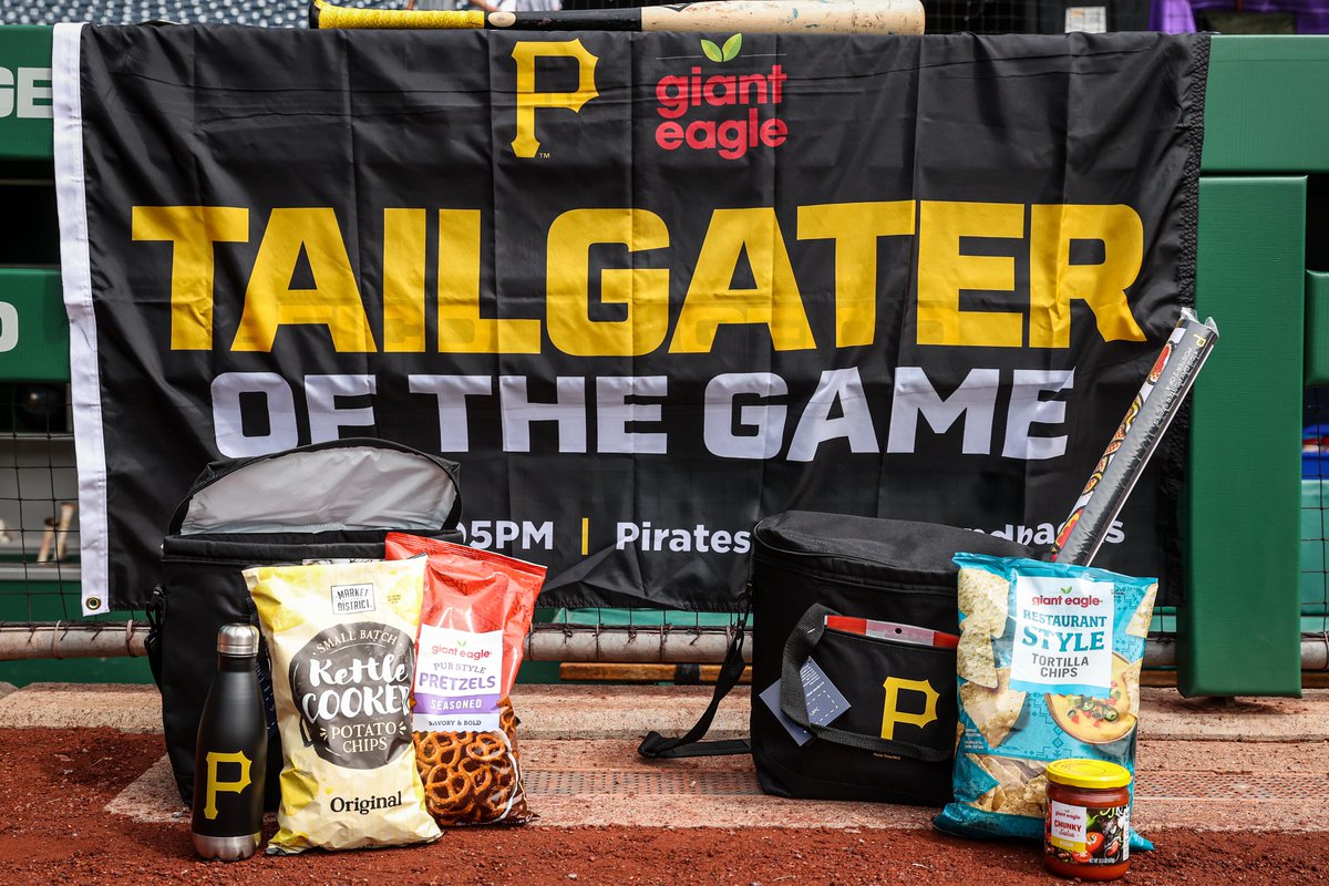 Pittsburgh Pirates (@pirates) on Twitter photo RETWEET THIS for a chance to win 10 tickets to a game this summer and a tailgate catered by <a href="/GiantEagle/">Giant Eagle, Inc.</a>! RETWEET THIS for a chance to win 10 tickets to a game this summer and a tailgate catered by <a href="/GiantEagle/">Giant Eagle, Inc.</a>!