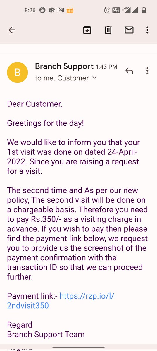 amby_mall's tweet image. @ThomsonTvIndia here is some attachments of your branch support team, asking to pay first for their services.
Please find the attachment @ThomsonTvIndia @ThomsontvS @ThomsonTv @thomsontv_ @jagograhakjago @consumerforum_ #shameonthomsontv #scaminindia